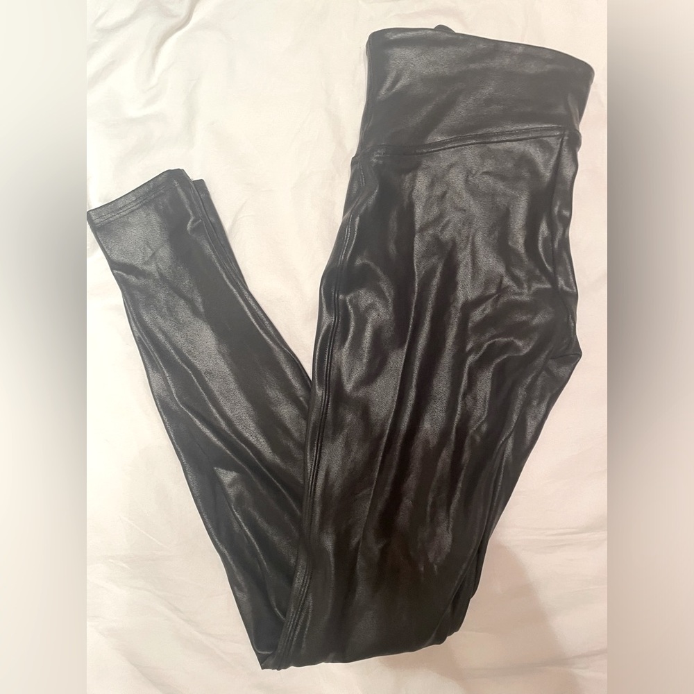 Spanx Faux Leather Leggings